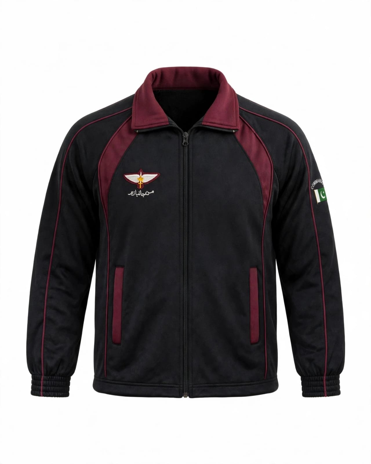 WhatsApp Image 2026-10-09 at 4.27.45 PM Men's Black Man Janbazam Commando Jacket - Image 1